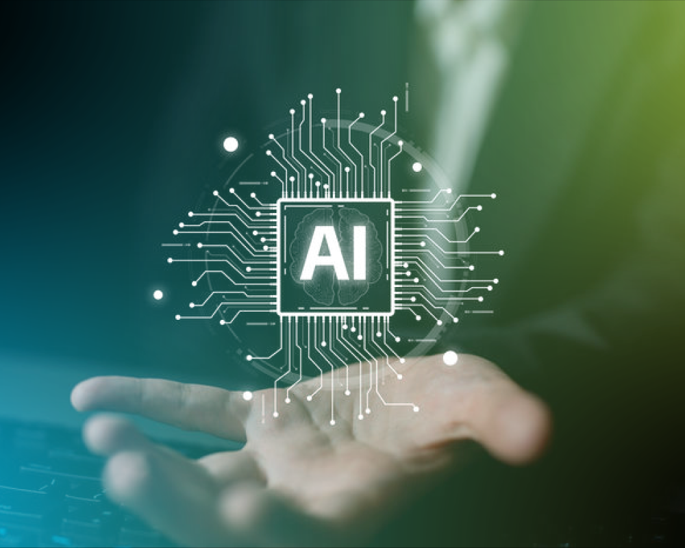 An image symbolising AI support